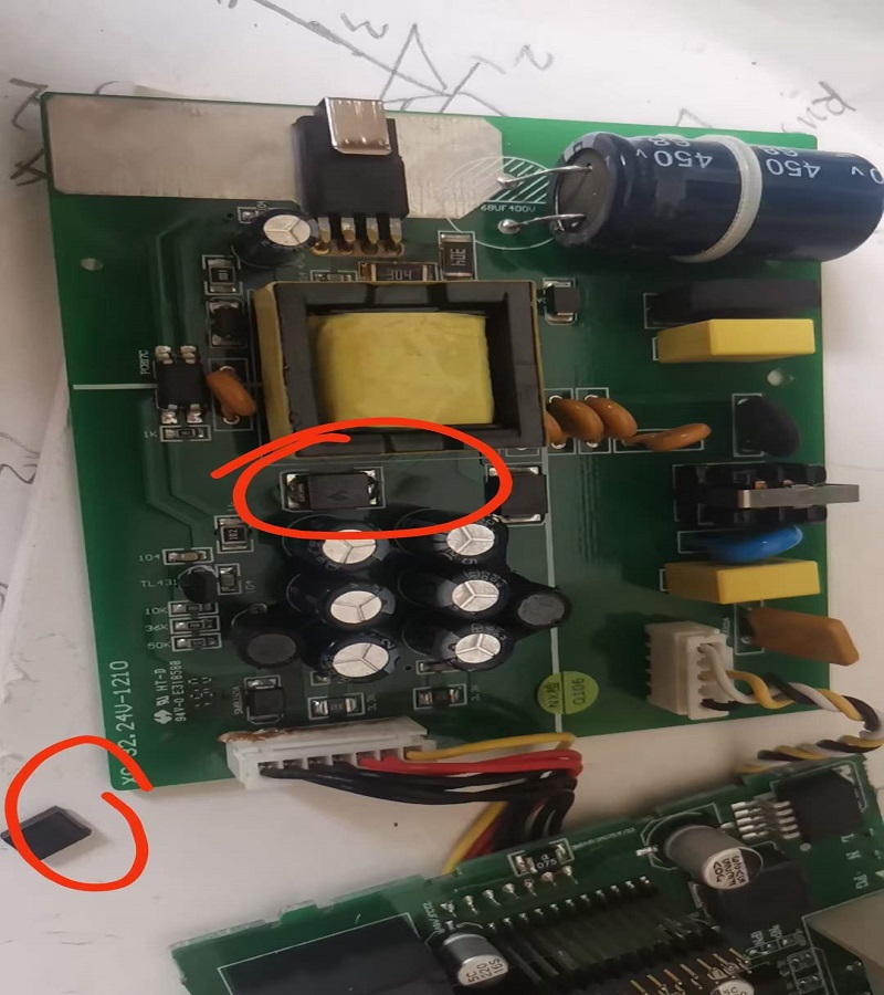 信捷PLC維修 信捷XC1  XC3-XC5 上電不顯示 亮紅燈  輸入輸出不正常 不能下載程序 通訊不上